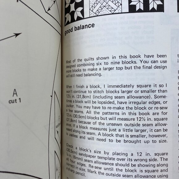 Patchwork Possibilities By Marjorie Puckett Quilting Book - Picture 6 of 6